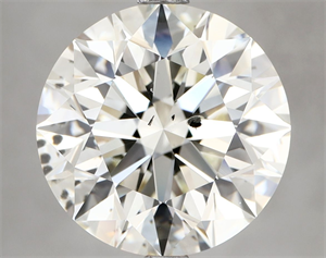 Picture of Natural Diamond 5.87 Carats, Round with Excellent Cut, J Color, SI1 Clarity and Certified by IGI