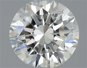 Picture of Natural Diamond 0.45 Carats, Round with Excellent Cut, I Color, VVS1 Clarity and Certified by GIA