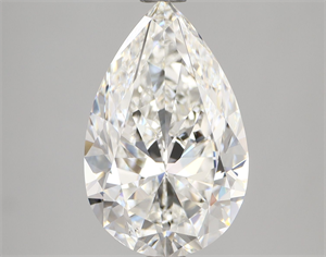 Picture of Natural Diamond 3.02 Carats, Pear with  Cut, G Color, SI1 Clarity and Certified by GIA