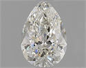 Natural Diamond 1.00 Carats, Pear with  Cut, H Color, SI1 Clarity and Certified by GIA