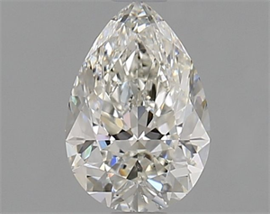 Picture of Natural Diamond 1.00 Carats, Pear with  Cut, H Color, SI1 Clarity and Certified by GIA