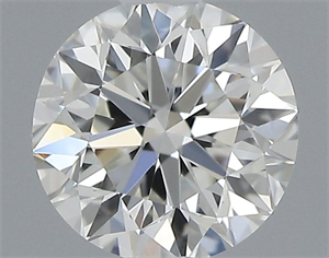 Picture of Natural Diamond 0.40 Carats, Round with Very Good Cut, I Color, VS1 Clarity and Certified by GIA