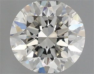 Picture of Natural Diamond 0.50 Carats, Round with Very Good Cut, K Color, VVS1 Clarity and Certified by GIA