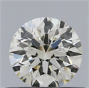 Natural Diamond 0.46 Carats, Round with Excellent Cut, I Color, VS2 Clarity and Certified by IGI