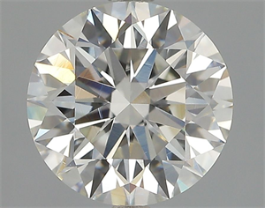 Picture of Natural Diamond 2.01 Carats, Round with Excellent Cut, I Color, VS1 Clarity and Certified by GIA