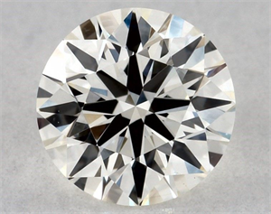 Picture of Natural Diamond 0.40 Carats, Round with Very Good Cut, J Color, VS1 Clarity and Certified by GIA