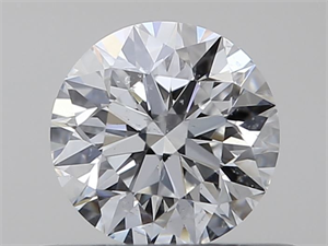 Picture of Natural Diamond 0.40 Carats, Round with Excellent Cut, E Color, SI2 Clarity and Certified by GIA