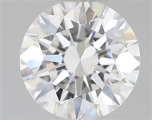 Picture of Natural Diamond 0.40 Carats, Round with Excellent Cut, F Color, VS2 Clarity and Certified by GIA