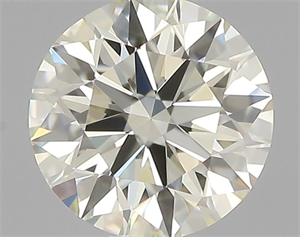 Picture of Natural Diamond 0.40 Carats, Round with Excellent Cut, K Color, VVS2 Clarity and Certified by IGI