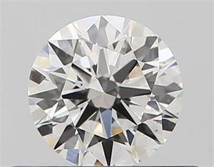 Picture of Natural Diamond 0.41 Carats, Round with Excellent Cut, G Color, VS2 Clarity and Certified by GIA