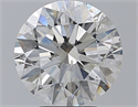 Natural Diamond 3.60 Carats, Round with Excellent Cut, G Color, SI2 Clarity and Certified by GIA