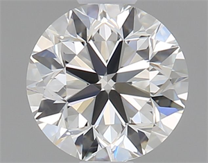 Picture of Natural Diamond 0.50 Carats, Round with Very Good Cut, J Color, VVS2 Clarity and Certified by GIA