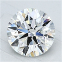 Natural Diamond 1.70 Carats, Round with Excellent Cut, H Color, IF Clarity and Certified by GIA