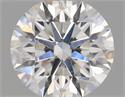 Natural Diamond 0.40 Carats, Round with Excellent Cut, F Color, SI1 Clarity and Certified by GIA