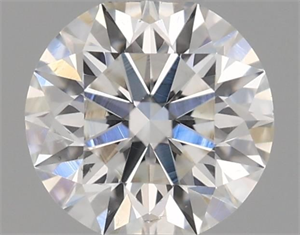 Picture of Natural Diamond 0.40 Carats, Round with Excellent Cut, F Color, SI1 Clarity and Certified by GIA