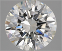 Natural Diamond 3.01 Carats, Round with Excellent Cut, H Color, VS1 Clarity and Certified by GIA