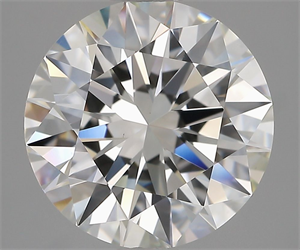 Picture of Natural Diamond 3.01 Carats, Round with Excellent Cut, H Color, VS1 Clarity and Certified by GIA