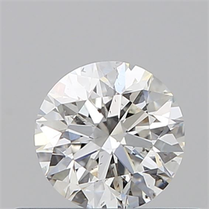 Picture of Natural Diamond 0.40 Carats, Round with Excellent Cut, F Color, SI1 Clarity and Certified by GIA