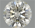 Natural Diamond 0.50 Carats, Round with Excellent Cut, H Color, SI1 Clarity and Certified by IGI