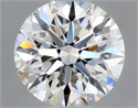 Natural Diamond 0.45 Carats, Round with Excellent Cut, I Color, SI1 Clarity and Certified by GIA