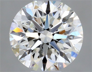 Picture of Natural Diamond 0.45 Carats, Round with Excellent Cut, I Color, SI1 Clarity and Certified by GIA