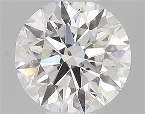 Picture of Natural Diamond 0.43 Carats, Round with Excellent Cut, E Color, SI1 Clarity and Certified by GIA