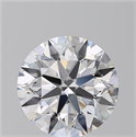 Natural Diamond 4.10 Carats, Round with Excellent Cut, D Color, VVS2 Clarity and Certified by GIA