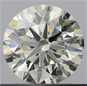 Natural Diamond 0.41 Carats, Round with Excellent Cut, I Color, VS1 Clarity and Certified by GIA