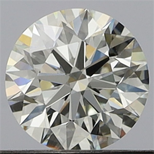 Picture of Natural Diamond 0.41 Carats, Round with Excellent Cut, I Color, VS1 Clarity and Certified by GIA