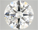 Natural Diamond 4.01 Carats, Round with Excellent Cut, G Color, VS1 Clarity and Certified by IGI