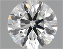 Natural Diamond 0.40 Carats, Round with Excellent Cut, I Color, VS1 Clarity and Certified by IGI