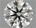 Natural Diamond 0.50 Carats, Round with Excellent Cut, G Color, SI1 Clarity and Certified by IGI