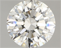 Natural Diamond 2.01 Carats, Round with Excellent Cut, F Color, VVS1 Clarity and Certified by IGI