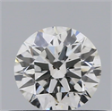 Natural Diamond 0.41 Carats, Round with Excellent Cut, I Color, SI1 Clarity and Certified by GIA