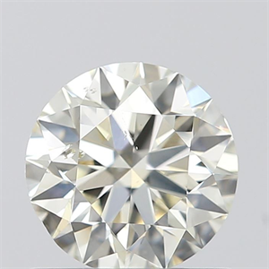 Picture of Natural Diamond 0.70 Carats, Round with Excellent Cut, K Color, SI1 Clarity and Certified by IGI