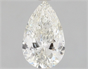 Natural Diamond 1.20 Carats, Pear with  Cut, I Color, SI1 Clarity and Certified by GIA