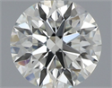 Natural Diamond 0.42 Carats, Round with Excellent Cut, I Color, VS2 Clarity and Certified by GIA