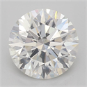 Natural Diamond 1.72 Carats, Round with Excellent Cut, G Color, SI1 Clarity and Certified by GIA