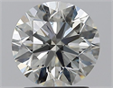 Natural Diamond 1.90 Carats, Round with Excellent Cut, I Color, SI1 Clarity and Certified by GIA