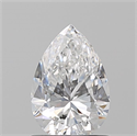 Natural Diamond 1.01 Carats, Pear with  Cut, D Color, VS1 Clarity and Certified by GIA