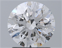 Natural Diamond 1.50 Carats, Round with Excellent Cut, F Color, VVS1 Clarity and Certified by GIA