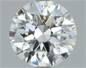 Natural Diamond 2.02 Carats, Round with Excellent Cut, E Color, VS2 Clarity and Certified by GIA