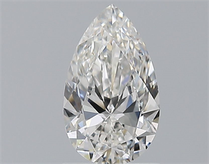 Picture of Natural Diamond 1.20 Carats, Pear with  Cut, F Color, IF Clarity and Certified by GIA