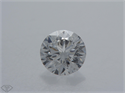 Natural Diamond 0.40 Carats, Round with Excellent Cut, E Color, VS2 Clarity and Certified by GIA