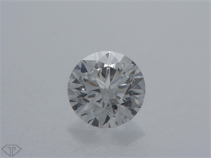 Picture of Natural Diamond 0.40 Carats, Round with Excellent Cut, E Color, VS2 Clarity and Certified by GIA