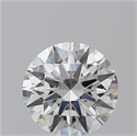 Natural Diamond 3.51 Carats, Round with Excellent Cut, G Color, SI1 Clarity and Certified by GIA