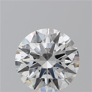 Picture of Natural Diamond 3.51 Carats, Round with Excellent Cut, G Color, SI1 Clarity and Certified by GIA