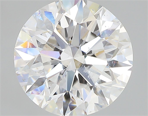 Picture of Natural Diamond 2.00 Carats, Round with Excellent Cut, E Color, SI2 Clarity and Certified by GIA