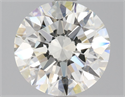 Natural Diamond 2.01 Carats, Round with Excellent Cut, I Color, VVS2 Clarity and Certified by GIA