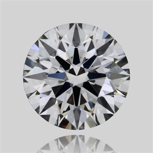 Picture of Natural Diamond 0.54 Carats, Round with Excellent Cut, J Color, VVS1 Clarity and Certified by GIA